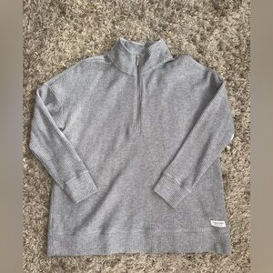Calvin Klein Performance waffle Knit quarter zip